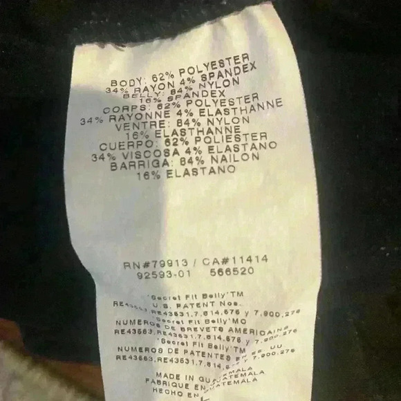 MOTHERHOOD Curie Secret Fit Belly Twill Slim Ankle Pants Size Large EXC CON - Picture 7 of 11